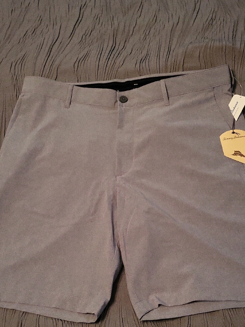 Tommy Bahama Men's Light Gray Shorts With Stretch.  38 Waist